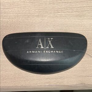 Armani Exchange AX Black Hard Shell Sunglasses / Eyeglass Case